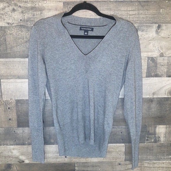Banana Republic Sweaters - Class Gray Silk Cotton Cashmere Banana Republic Long Sleeve Sweater